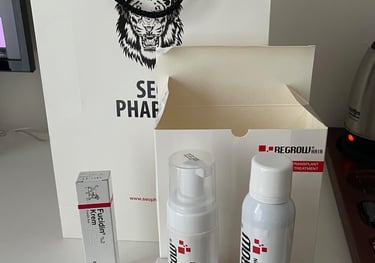 hair transplant potions post operation