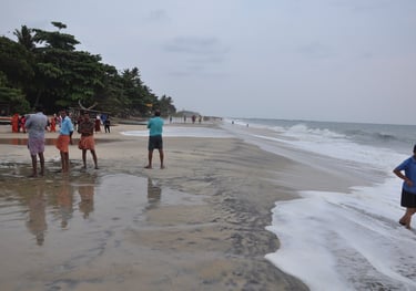 Vijay beach, Alappuzha, Kerala, India