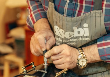 essebi drums snare detail