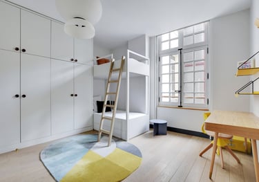 Little Prince’s Room at Villa Bastille – kids' room with bunk beds