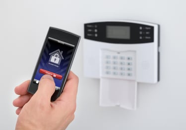 Alarme controlado pelo celular
