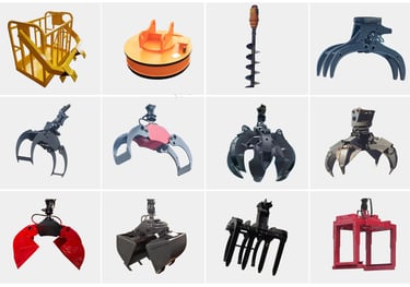 ZORY Grapple Attachments of material hander crane
