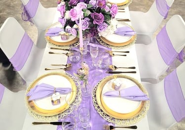 Birthday part dinner for 40 guests