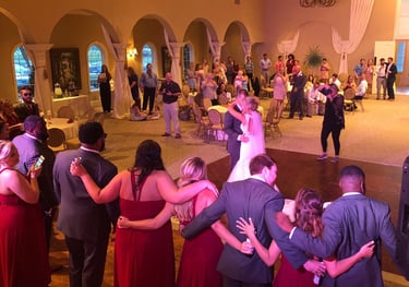 Wedding reception DJ