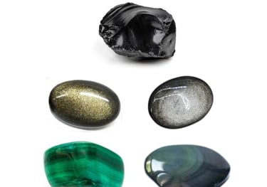 Les pierres naturelles Obsidienne Les Couleurs de Lo