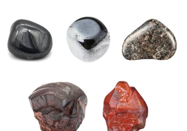 Les pierres naturelles Hématite Les Couleurs de Lo
