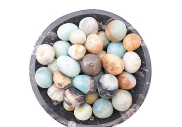 Les pierres naturelles Amazonite Les Couleurs de Lo