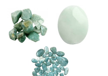 Les pierres naturelles Angélite verte Les Couleurs de Lo