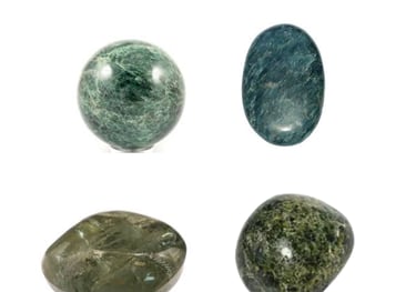 Les pierres naturelles Apatite verte Les Couleurs de Lo
