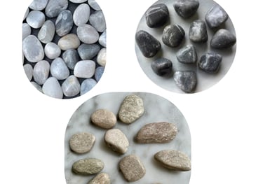 Les pierres naturelles Aventurine grise Les Couleurs de Lo