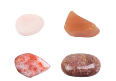 Les pierres naturelles Aventurine rose Les Couleurs de Lo