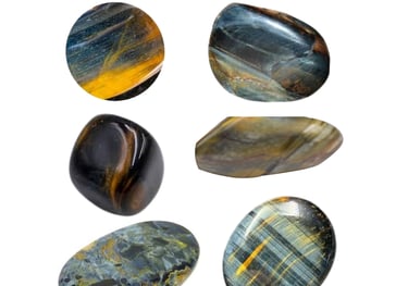 Les pierres naturelles Œil de faucon Les Couleurs de Lo