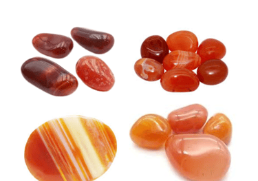 Les pierres naturelles Cornaline Les Couleurs de Lo