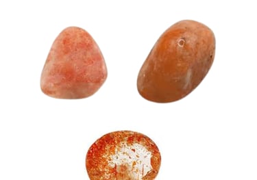 Les pierres naturelles Pierre de soleil orange Les Couleurs de Lo