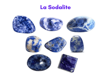 Les pierres naturelles Sodalite Les Couleurs de Lo