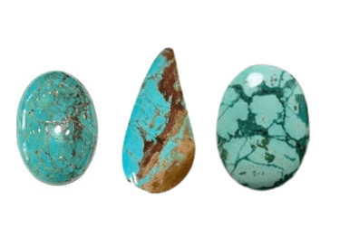 Les pierres naturelles Turquoise de Tyrone Les Couleurs de Lo