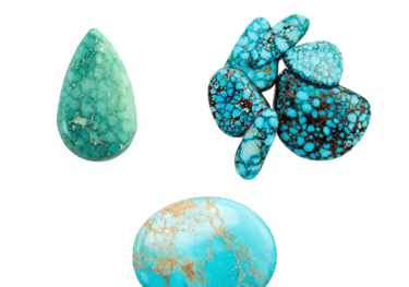Les pierres naturelles Turquoise Kingman Les Couleurs de Lo