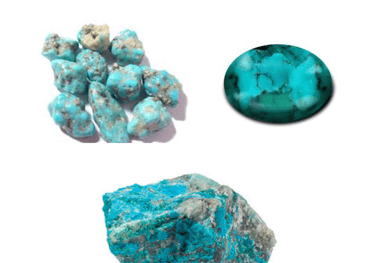 Les pierres naturelles Turquoise Les Couleurs de Lo