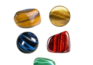 Les pierres naturelles Œil de tigre Les Couleurs de Lo