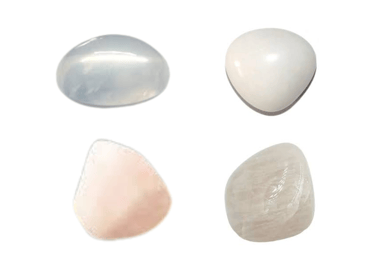 Les pierres naturelles Quartz laiteux Les Couleurs de Lo