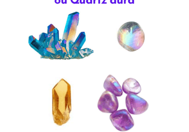 Les pierres naturelles Quartz mystique Les Couleurs de Lo
