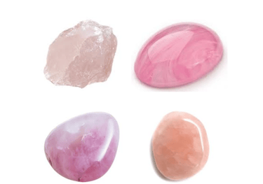 Les pierres naturelles Quartz rose Les Couleurs de Lo