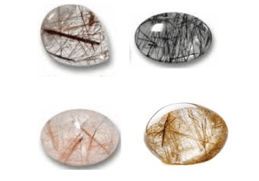 Les pierres naturelles Quartz rutile Les Couleurs de Lo