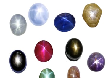 Les pierres naturelles Saphir étoilé Les Couleurs de Lo