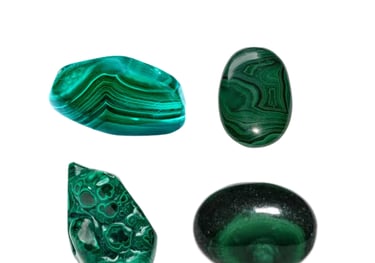 Les pierres naturelles Malachite Les Couleurs de Lo