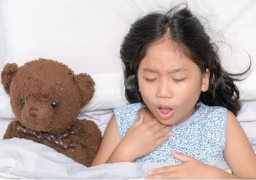 Sakit batuk pilek dan sesak napas pada anak