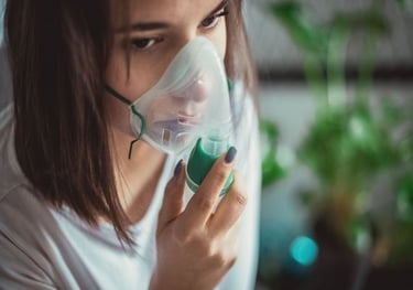 Layanan nebulasi terapi uap di rumah