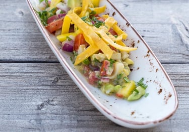 ceviche de mango