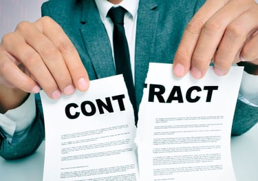 Asesoría legal en incumplimiento de contrato laboral y defensa de empleados Colombia