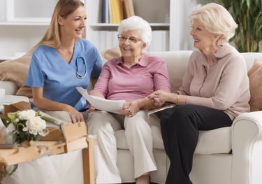 bartender standing beside table