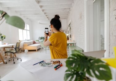 showing interior work in a room