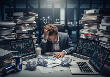 Legacy business owner struggling with outdated technology and inefficient operations.