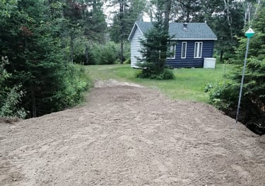 house and driveway