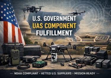 UAS component fulfillment and integration support for United States Government buyers