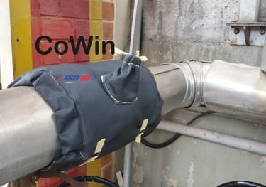 Segurança para válvula com jaqueta removível