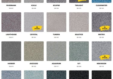 Quartz epoxy color chart, natural quartz textured, hygienic, and extremely robust floors