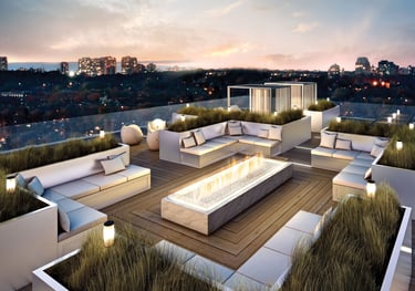 Rooftop landscaping Marbella