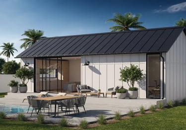 Casita and backyard design landscaping Marbella