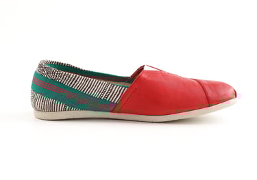 Slip On Leather Shoes x Tenun Ikat from Nusa Tenggara