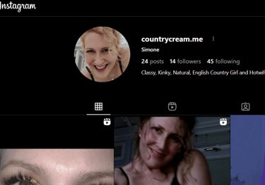 Instagram countrycream.me
