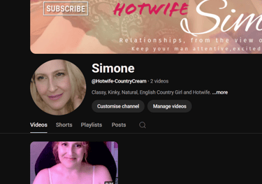 YouTube @Hotwife-CountryCream