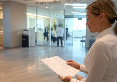 Valoración precisa de centros médicos privados por CentricBroker