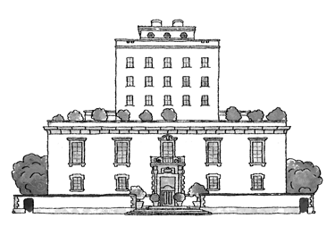 Club 55 Architectural Sketch