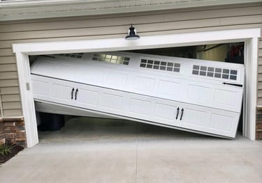 We fix broken and stuck garage doors in affordable prices