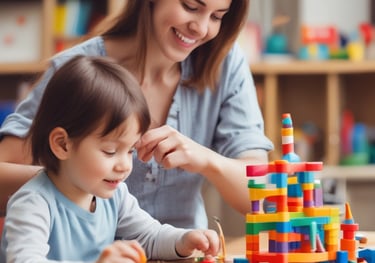 A diverse group of teachers engaging in a training session with notebooks and laptops.