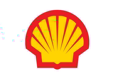 a shell shell logo on a white background